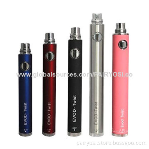 Electronic cigarette rechargeable batteries